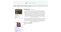 Desktop Screenshot of clubwesterner.com